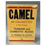 Pre-WWI Camel Cigarettes Paper Sign RJR Archives