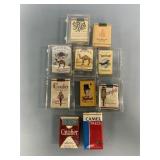 Group of Foreign & Domestic Cigarette Packs