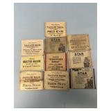 Collection of Advertising Tobacco Canvas Pouches