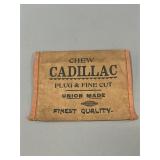 Rare "Cadillac" Scotten Tobacco Co. Canvas Pouch
