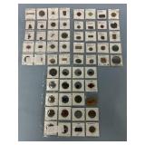 Group of 60 Tobacco Advertising Tin Tags