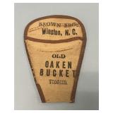 Rare Old Oaken Basket Brown Bros Tobacco Pouch