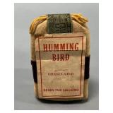 Ca.1910 Rare Hummingbird Tobacco Pouch