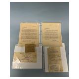 Bailey Bros. Tobacco Company Letters & Ephemera