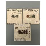 Group "RJR" Tobacco Tin Tags