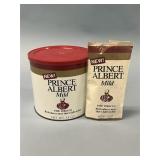 White Prince Albert Unreleased Tobacco Tin & Pouch