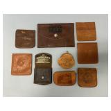 Group Leather Tobacco Advertising Pouches