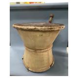 Lg. Antique Mortar & Pestle Apothecary Trade Sign