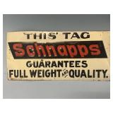 Embossed Single-Sided Tin Schnapp