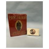1910 Prince Albert Postcard & Lg. Product Display