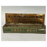 R.J. Reynolds 2 Pound "Level Best" Tobacco Tin