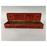 Rare Bailey Bros. Best 8 oz. Tobacco Display Tin