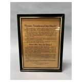 Rare 1917 Camel Cigarettes Brand Support Poster