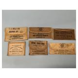 Group Kentucky Tobacco Advertising Pouches