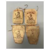 Early Taylor Bros "U-Ta-Ka" Tobacco Pouches