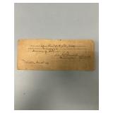 7th NC Home Guard Civil War Confederate Document