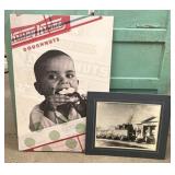 Vintage Krispy Kreme Donuts Advertising Signs