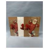 3 NOS Pepsi Easel-Back Santa Claus Counter Signs