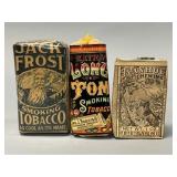 Jack Front, Long Tom and Ivanhoe Tobacco Pouches