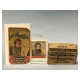 B.F. Gravely Paper Tobacco Tag, Tin Label & Pouch