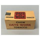 Sealed Days O Work Chewing Tobacco Box