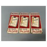 Three Chesterfield Cigarette Tobacco Door Pushes