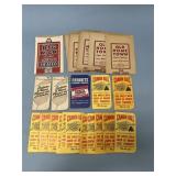 NOS Cannon Ball Tobacco Planners & Others