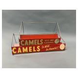 Two Metal & Tin Camels Cigarette Counter Displays