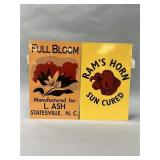 Vintage Full Bloom & Ram