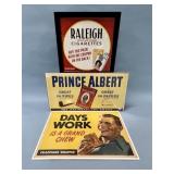 Vintage Raleigh, Prince Albert, Days Work Signs