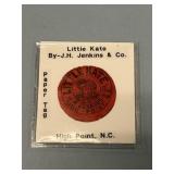 Little Kate J.H. Jenkins Co. Paper Tobacco Tag
