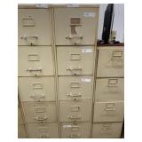5-Drawer Metal File Cabinet
