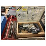 Black & Decker Hammer Drill w/ Large Asst of Bits