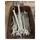 Large Assortment of SAE Combo Wrenches