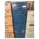 8-Drawer File Cabinet w/ Assort. of Elect. Supp.