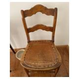 Leather Top Side Chair