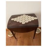 Mahogany Drop Leaf Parlor Table