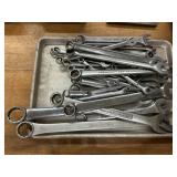 Large Assortment of SAE Combo Wrenches