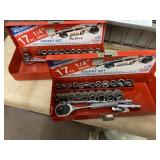 (2) 1/4 Drive Socket Set
