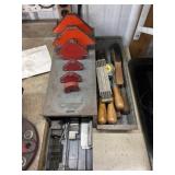 Magnetic Squares w/ Files & Asst. V-Locks