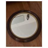 Deep Molded Circular Mirror