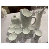 Grp. Decorative Milk Glass