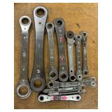 Assortment of SAE Ratchet Wrenches