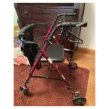 Walker w/ Wheelchair