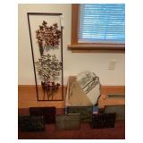 Mirror w/ Asst. Wall Hangings