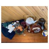Cookie Jars w/ Centerpiece & Tree Skirt