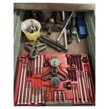 Assortment of Gear Pullers w/ Impact Driver