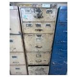 6-Drawer File Cabinet w/ Assorted Metal Remnants