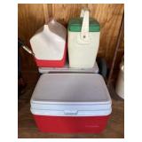 (4) Assorted Coolers