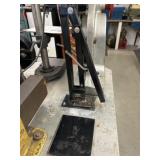 Tubing Benders Mounted on Cart